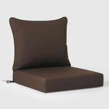 Costaelm Portsmouth Outdoor Patio HDPE Sectional Sofa with Deep Seating Patio Cushions, Teak/Black
