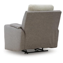 Lesly Power Recliner Chair with 3 Heat Massage Modes, Two-Tone Polyester