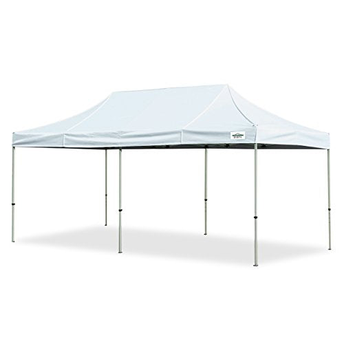 Caravan Canopy 10x20 Foot Aluma Basic Straight Leg Kit White