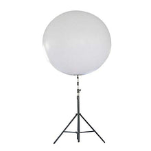 ZHFEISY LED Inflatable Balloon with Tripod Stand for Event Advertising LED White Light