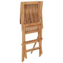 YUOGHRTFE Teak Wood Folding Patio Chairs 6 Pcs Set, Outdoor Garden Dining Chairs Solid Teak Hardwood, Foldable Seating for Patio