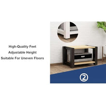 YHdtUO Adjustable 3Tier Open Storage Rack Versatile & Media Shelf Durable Display Stand for Home & Office Stylish Red Organization Solution Perfec,2 Tier