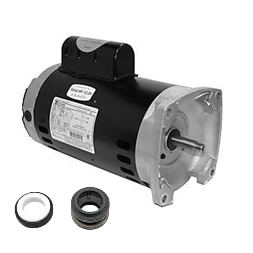 GPWDIEJB Replacement for Puri Tech Motor and Seal Replacement Kit for 2hp Replacement for Century USQ1202 and PS-200 Seal