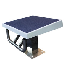 GEGEG Heavy Duty Stainless Steel Diving Platform - Non-Slip Diving Board - for Aquatic Centers and Stadiums(Sea Blue)