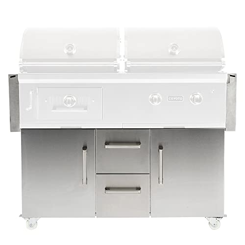 Coyote 50-inch Grill Cart for Hybrid Grills - C1HY50CT