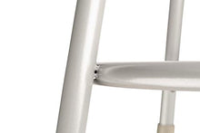 (5 Pack) National Public Seating 19"-27" Adjustable Height Heavy Duty Steel Stool, Grey, 6218H-CN