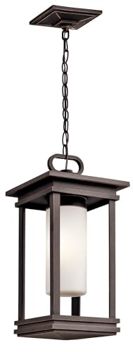 Kichler South Hope Outdoor Pendant Light, Rubbed Bronze