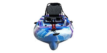 BKC FPK 8-Foot Single Foldable Kayak w/Pedal Drive, Paddle & Seat Included by BKC