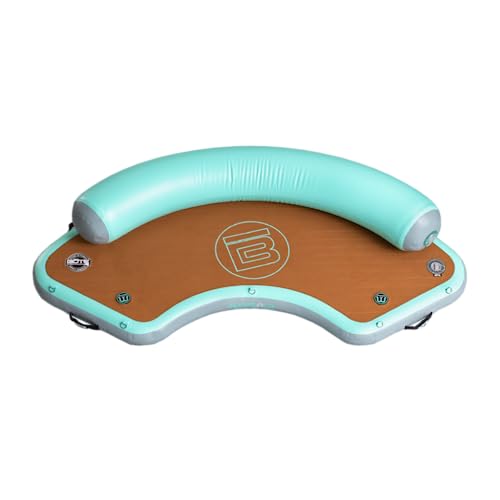 BOTE Inflatable Dock Hangout Suite Floating Party Raft Classic Seafoam