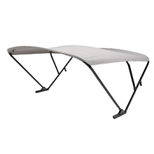 SureShade Power Pontoon Bimini Top Gray