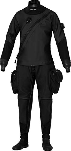 Bare Women's Expedition HD2 Tech Drysuit Large Black