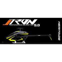 Generic Tron 5.8 Heritage RC Helicopter Kit Gray/Neon Yellow