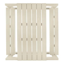 highwood Monroe Modern Picnic Table, Whitewash