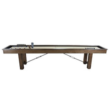 Playcraft Montauk Pecan 12' Shuffleboard Table Whitewash