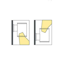 WAC Lighting DS-WS05-F27A-BK 5-Inch Single Side Tube Arch Wall Mount, 2700K, Away from Wall