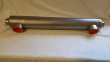 Badgerpipe Titanium Tube & Shell Heat Exchanger 600,000 BTU for Saltwater Pools/Spa