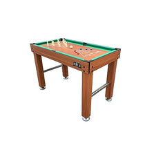 KICK Hexad 48″ 6-in-1 Multi Game Table Brown