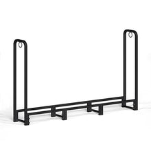 Firewood Log Holder - Durable Metal Wood Storage Rack for Indoor/Outdoor Use, Ideal for Fireplaces, Gardens, Patios, and Yards - Efficient Firewood Storage Solution (240*120*30CM/94.5*47.2*11.8in