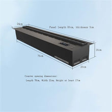 Atomized Fireplace Fireplace Home Commercial Simulation Flame Decorative Fireplace Core Fireplace Household(Medium)