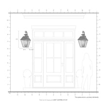 Livex Mansfield 4-Light Outdoor Wall Lantern Bronze