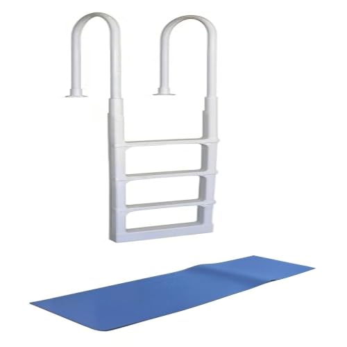 Inground Swimming Pool Step Ladder for 48-in to 54-in Tall Pool Walls
