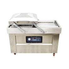 INTSUPERMAI Two Chamber Vacuum Sealer Stainless Steel Food Packaging Machine 21.8inch
