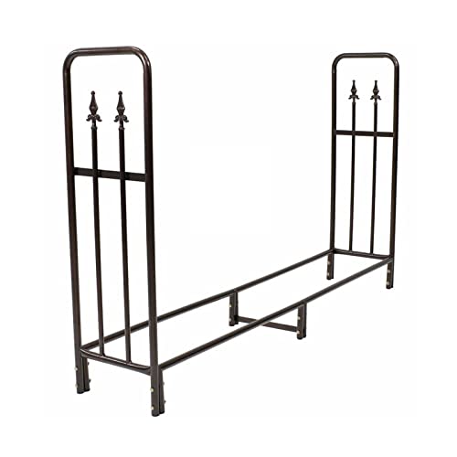 DJVHSRI Firewood Rack Outdoor Indoor Large Firewood Rack Fireplace Tool Accessory Rack Indoor Outdoor Wood Holder Storage Rack for Indoor Wood and Hearth Log,