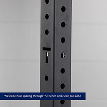 Titan Fitness X-3 Series Flat Foot Power Rack 91-in. H 30-in. D Black