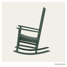 POLYWOOD Presidential Rocking Chair in Green