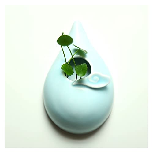 Hanging Planter Wall Hanging Planter Ceramic Plants Flowerpot Decorative Flower Display Vase Succulent Pots for Indoor Plants Hanging Flower Pots Suitable for Indoor and Outdoor Plants ( Col (1 )
