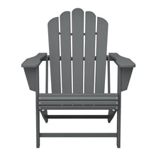 WestinTrends Highland Outdoor Patio HDPE Adirondack Chairs with Cup Holders (Set of 8), Gray