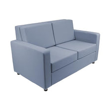 FDP Outdoor Modular Armless Sofa Featuring Sunbrella Fabric - Weather-Resistant, Fade-Resistant, Assembled Patio Furniture with Cover Included for Backyard, Poolside Seating - Canvas Haze