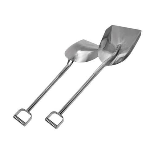 Sani-Lav Hygienic Shovel, Stainless Steel Blade, Silver Stainless Steel Handle 237-1 Each