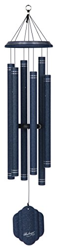 Arabesque by Wind River - 50 inch Sapphire Wind Chime for Patio, Backyard, Garden, and Outdoor décor (Aluminum Chime) Made in the USA