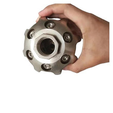 Arionyx Fast Rotate Vibrating Sewer Nozzle 3000PSI Stainless Steel Jetter Nozzle for Drain Sewer Cleaning