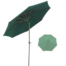 YHdtUO Garden Parasols Outdoor Umbrellas/Parasol Decorative, Protection Windproof, For Garden Patio Beach Pool Table Parasol, Tilting Sun Shade Umbrella Outdoor Paraso,Green-A