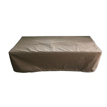 Elementi Hampton Natural Gas Fire Pit Table Cast Concrete 56 x 32-in