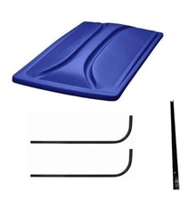 3G Universal 80" Golf Cart Roof Kit Blue EZGO TXT 1994+