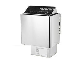 POGHDBXA Sauna Accessories, Sauna Sweat Stove with Internal and External Control, Commercial Stainless Steel Dry for Home Use, Small Machine(4.5kw,NO)