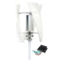 AISINILALAO 12000W Portable Vertical Wind Turbine 3 Blades Dynamo with MPPT Charge Controller 12V 24V 48V 220V Power Generator for Courtyard Outdoor Street Lighting,24v