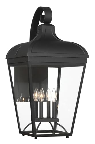 Minka Lavery 72487-66-C Marquee - 4 Light Outdoor Wall Mount-29 Inches Tall and 14 Inches Wide
