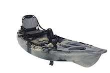 Riot Kayaks Mako 10 Angler Fishing Yak with Impulse Pedal Drive Jungle-Camo