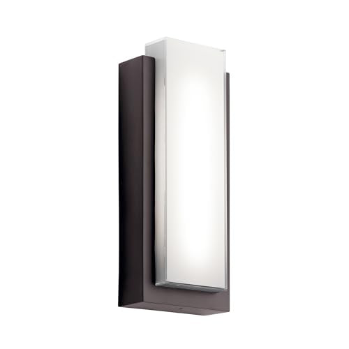 Kichler Dahlia Outdoor Wall Light, Architectural Bronze