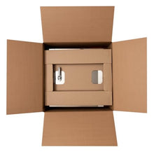 Universal ADA Compliant Stainless Steel Trash Chute Door - Bottom Hinged, 18"(H) X 18"(W), Self Closing, Fire Rated & UL Approved by Oswald Supply