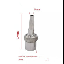 Drincoshow Stainless Steel Fountain Nozzle Set 1/2" to 4