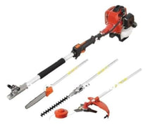 2 Strokes 62cc Edger 5 in 1 Weed Wacker Eater Hedge Trimmer Brush Cutter Tool