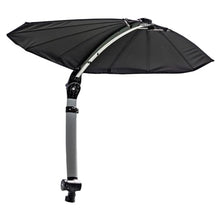 TACO Marine ShadeFin Mini with Bag & Swivel Seat Mount Kit Black