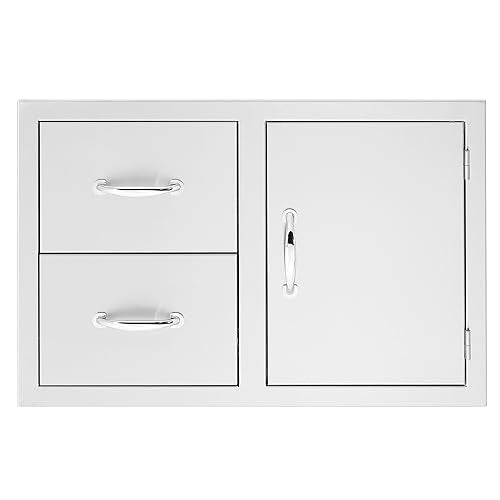 TrueFlame 42-Inch 2-Drawer & Access Door Combo