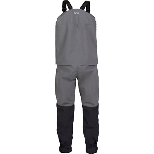 NRS Men's Recoil Gore-TEX Pro Dry Bibs Gray