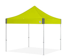 E-Z UP Endeavor Instant Shelter Canopy, 10' x 10', Octagonal-Legged Aluminum Frame, Professional Grade Limeade Top, 100 Sq' of Shade